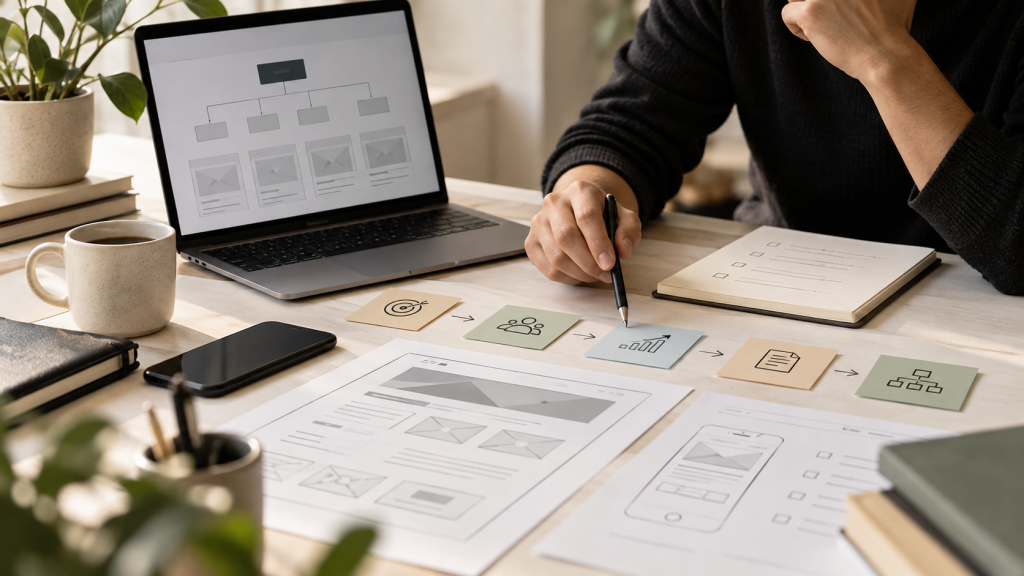 Como definir o objetivo de um site antes de começar o projeto